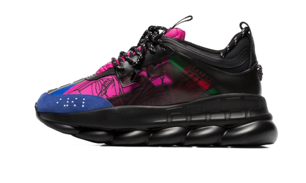Chain Reaction Blue Black Fuchsia 2025