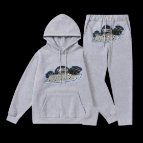 Tuta Trapstar Shooters Nera o Grigia – Logo Blu