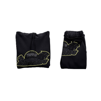 SHOOTERS HOODED TRACKSUIT - BLACK/LIME