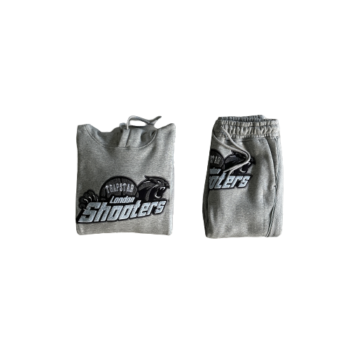 SHOOTERS TECHNICAL HOODIE TRACKSUIT-GREY /BLUE