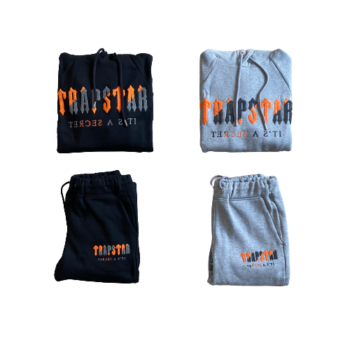 T TRACKSUIT – ORANGE/GREY