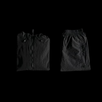 IRONGATE MESH POCKET JACKET-BLACK