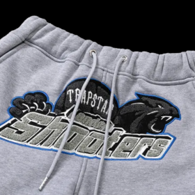 Tuta Trapstar Shooters Nera o Grigia – Logo Blu