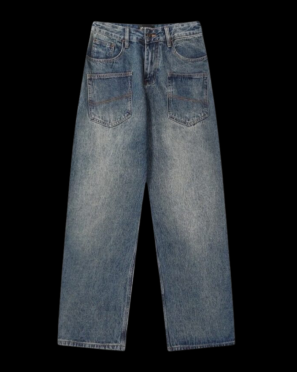 Jeans Balenciaga Azzurro - oversize uomo 2025