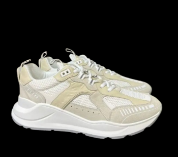 Burberry Vintage Check Low-Top Sneaker White
