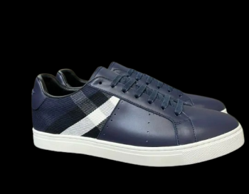 Burberry Vintage Check Patchwork Sneaker Blue