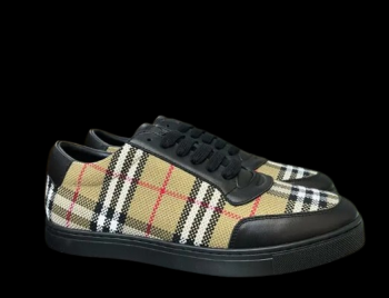 Burberry Vintage Check-Print Low-Top Sneaker